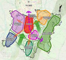 天府新區規劃圖