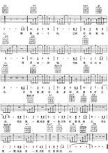 月亮代表我的心 齊秦版吉他譜2