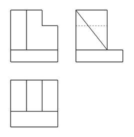 三面投影圖 三面投影圖