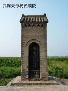 武則天之母楊氏順陵