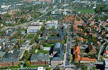 空中俯瞰大學主校區