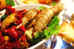 蘆筍拌皮皮蝦 蘆筍拌皮皮蝦