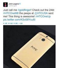 HTC One M8純金版