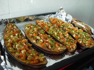 蒜香烤茄子 蒜香烤茄子