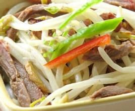 鴨絲綠豆芽 鴨絲綠豆芽