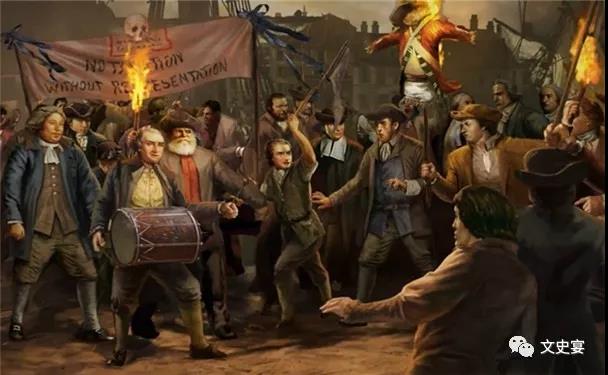 波士頓傾茶事件大英帝國連鎖危機的一環