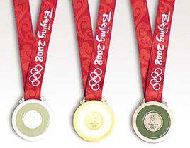 北京2008年奧運會獎牌 北京2008年奧運會獎牌