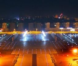 分宜縣廣場夜景