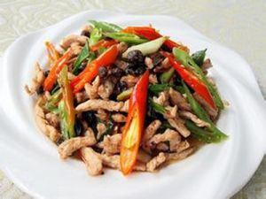 豆豉椒肉絲 豆豉椒肉絲