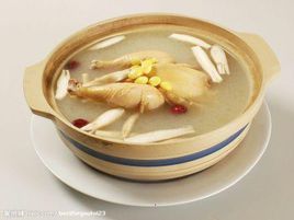 花旗參蒸雞湯 花旗參蒸雞湯