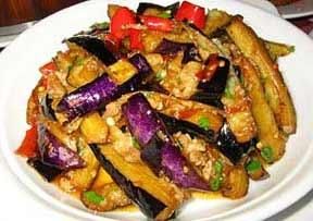 紅燒茄子肉絲 紅燒茄子肉絲