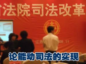 能動司法 能動司法