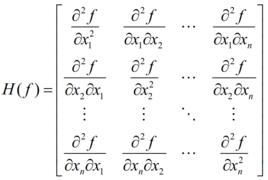 黑塞矩陣 黑塞矩陣
