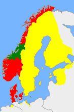 瑞典的領土於1658年達到巔峰