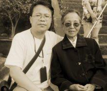 媒體採訪中國遠征軍老戰士陳慶珍