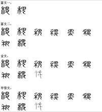 漢字演變