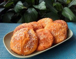 油炸紅豆南瓜卷 油炸紅豆南瓜卷