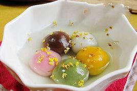 五色湯圓 五色湯圓