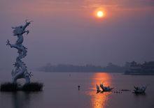 龍湖風景