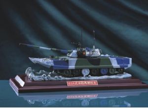 中國63A水陸兩棲坦克模型