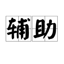 輔助[詞語概念]