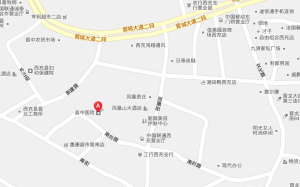 西充縣中醫院地理位置