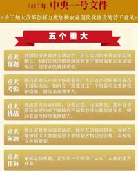 2014年中央一號檔案