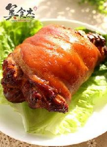 橙子皮熏肘子 橙子皮熏肘子