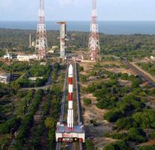 發射月船一號的印度火箭