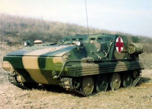 WZ751型履帶式裝甲救護車