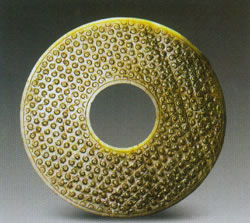 （圖）東周文物——谷紋大玉璧