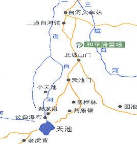 長白山和平滑雪場 長白山和平滑雪場