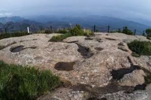 大青山岩臼 大青山岩臼