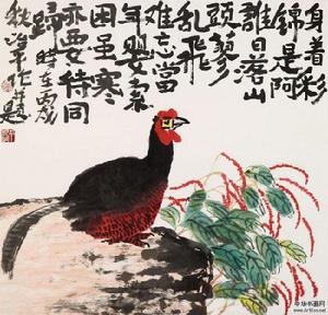 鄧治平花鳥作品