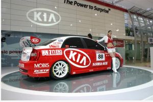 機械製造方面——東風悅達起亞進軍賽車