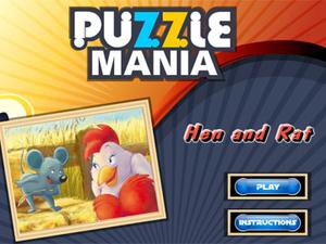 老鼠和雞拼圖 老鼠和雞拼圖