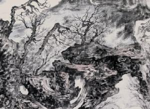 蒙妍《華岩清籟圖》&middot;中共中央黨校收藏