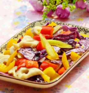 五彩素菜 五彩素菜