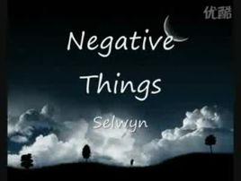 negative things negative things