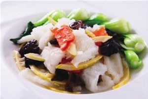 魚肚燒口蘑 魚肚燒口蘑