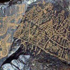 三工河岩畫 三工河岩畫