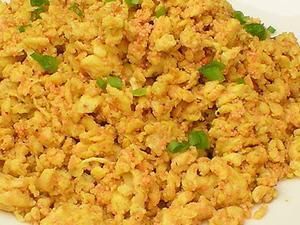 柴雞蛋炒魚籽 柴雞蛋炒魚籽