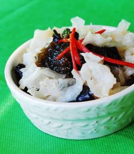 涼拌黑白雙耳 涼拌黑白雙耳