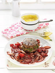 覆盆子燒牛肉塊 覆盆子燒牛肉塊