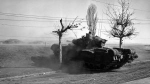 朝鮮戰場中的英軍 “邱吉爾” 步兵坦克