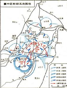 冀中區粉碎五次圍攻