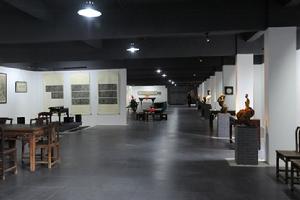 天工雕塑繪畫藝術館館內一景