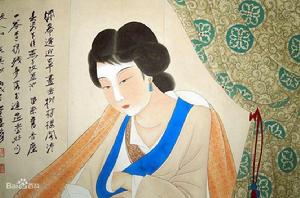 繡幕思春圖 繡幕思春圖