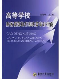 高等學校財務預算執行和決算審計指南 高等學校財務預算執行和決算審計指南