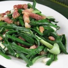 乾子大蒜炒肉絲